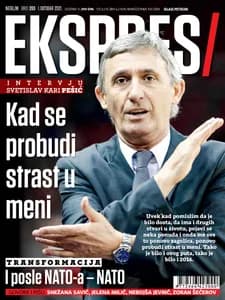 Nedeljni ekspres – naslovna strana