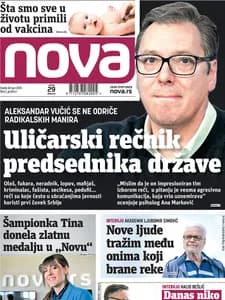 Nova – naslovna strana